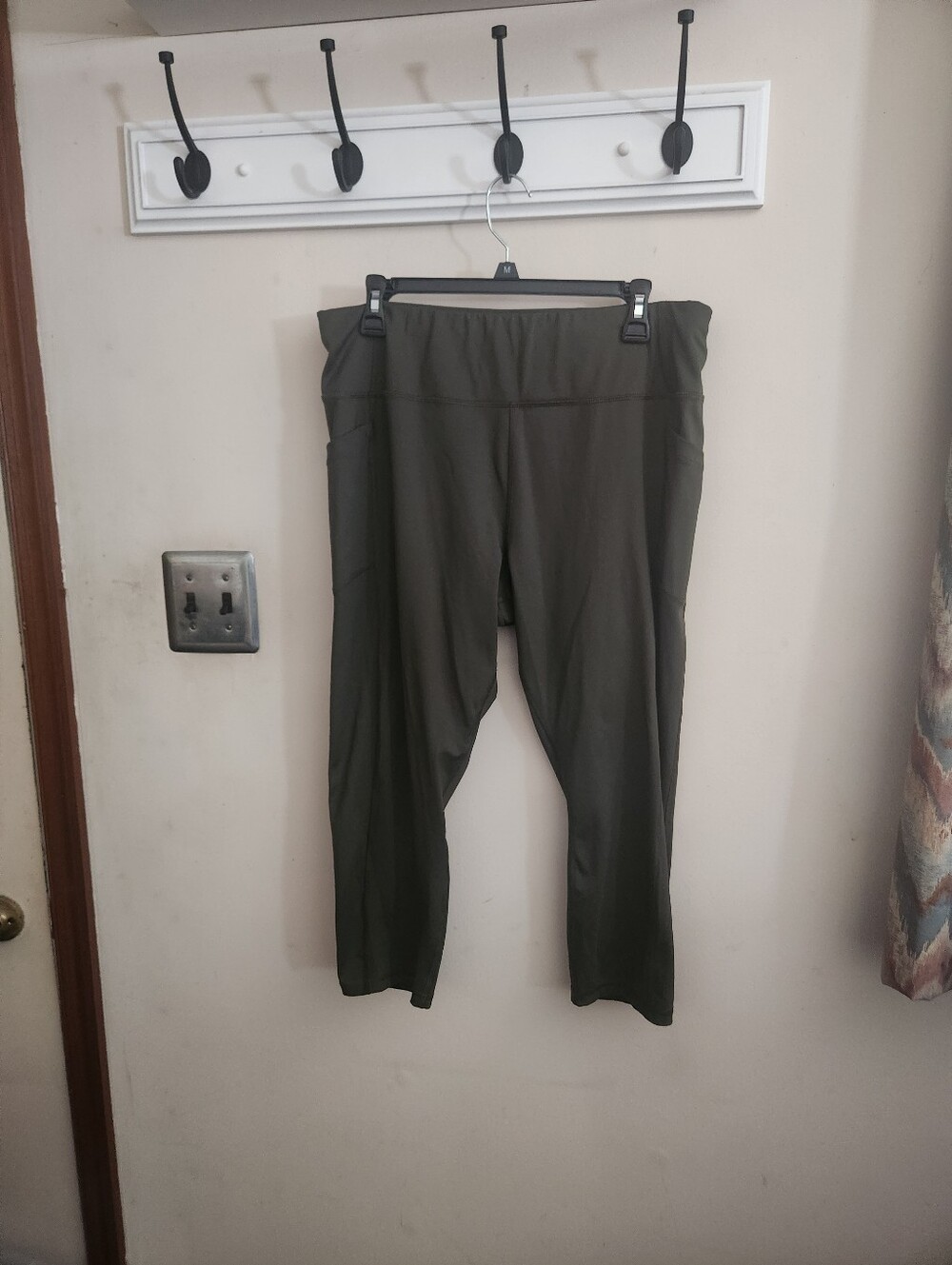 🎉 Army Green Leggings With Pockets